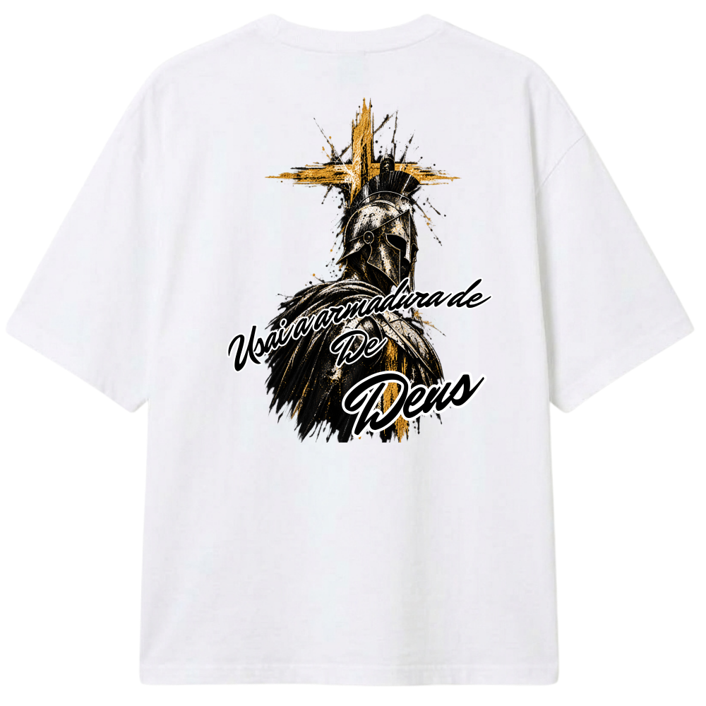 "Revesti de toda Armadura" Camiseta Oversized Classic