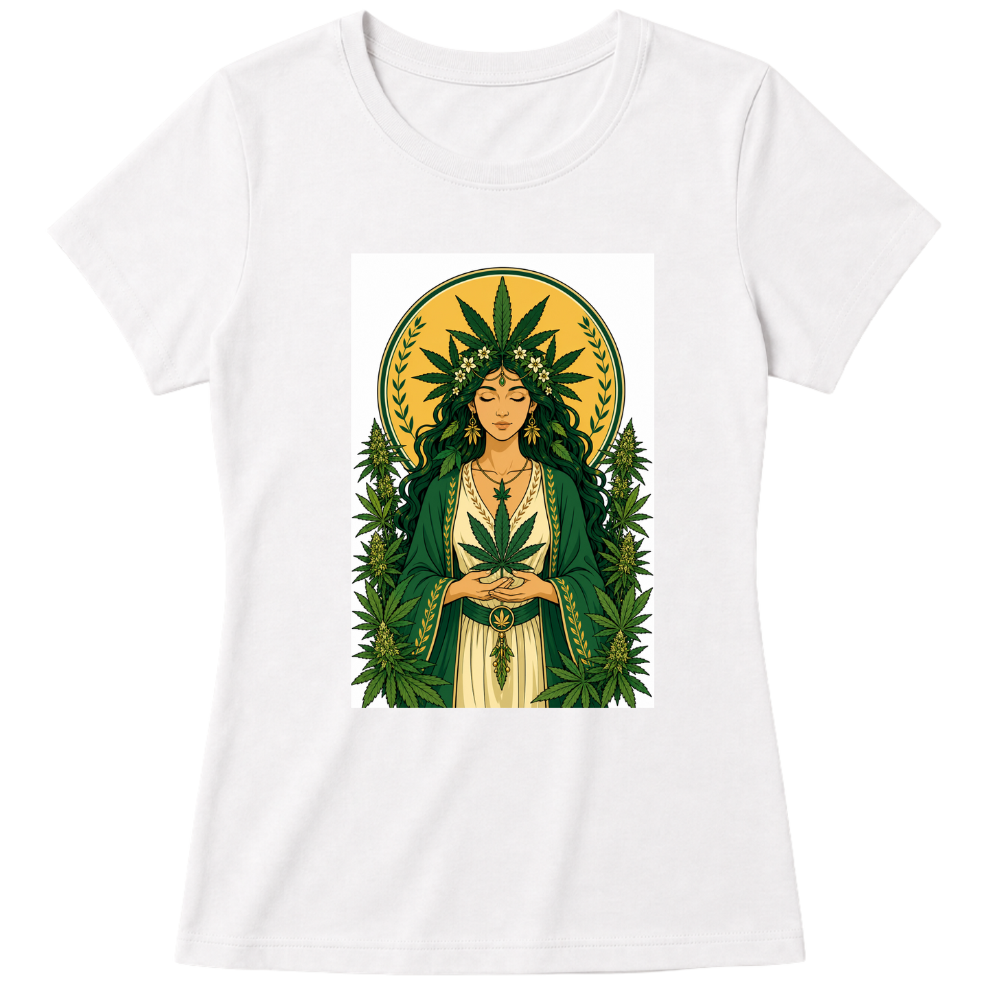 "DJAMBA" Blusa Baby Look
