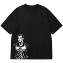 "Ícone dos gramados, eternizado no streetwear." Oversized Premium 96% algodão 4% Elastano