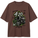"Oversized Classic #019 - CØNTRAACØRRENTE" Camiseta Oversized Classic