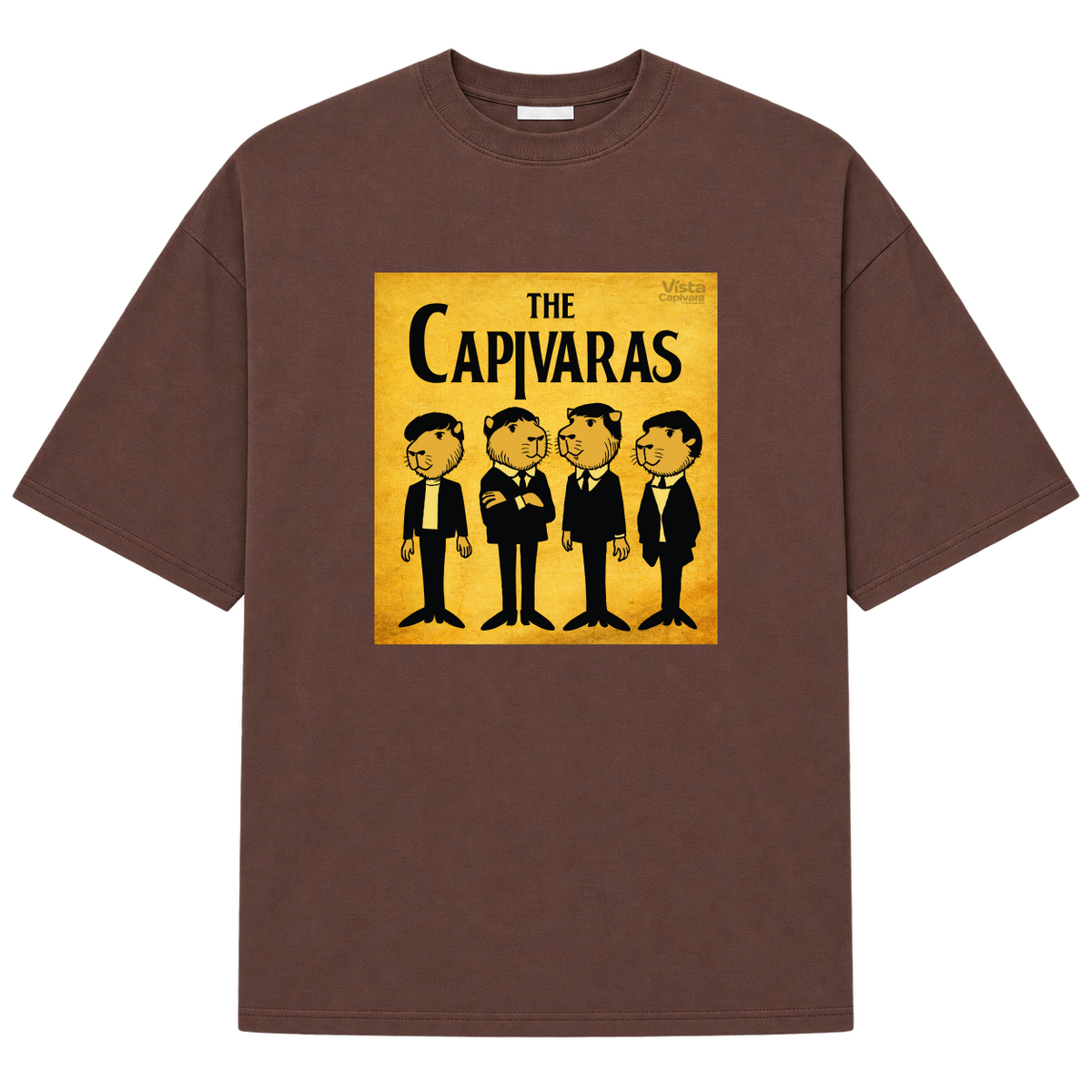 "The Capivaras" Camiseta Oversized Suedine 220g