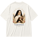 "Santa Teresinha do Menino Jesus" Oversized Premium 96% algodão 4% Elastano