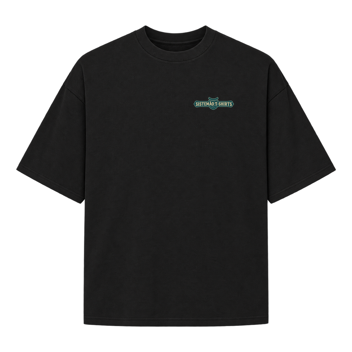 "Estampa/AMÉM" Camiseta Oversized Suedine 220g
