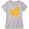 "Golden retrivier" Blusa Baby Look