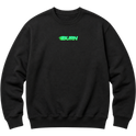 "Moletom Crew Com Estampa BURN NEON" Blusão Moletom