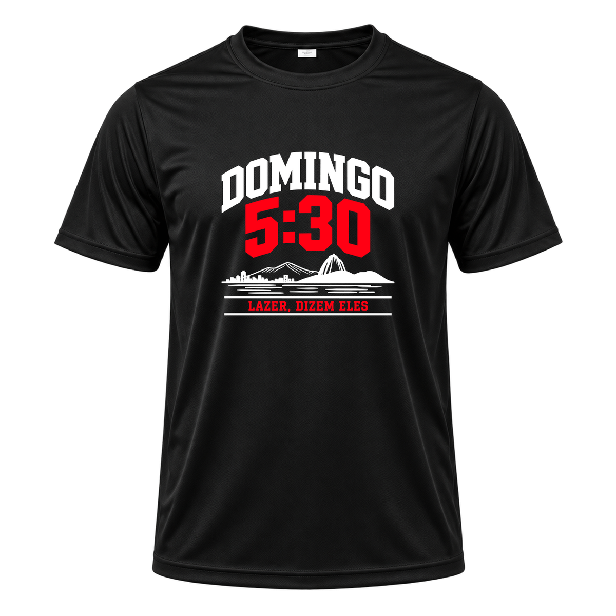"Domino 5:30" Camiseta Dryfit Masculina Basic