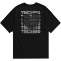 "LOVE TECHNO" Oversized Básica 30.1