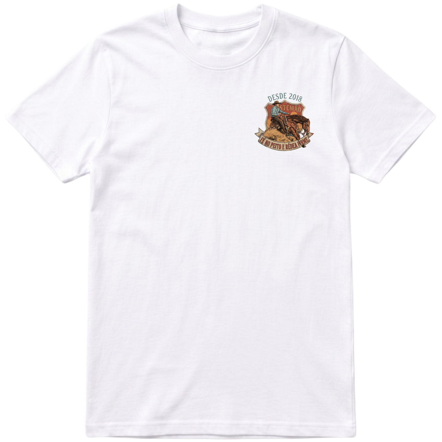 "Estampa RÉDEA FIRME" Camiseta Premium Unissex Bunker Studios