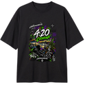 "Oversized Classic #020 - CØNTRAACØRRENTE" Camiseta Oversized Classic