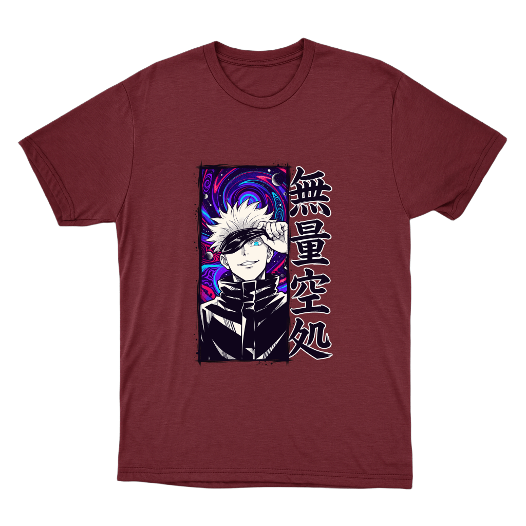 "Gojo - Jujutsu Kaisen" Camiseta Básica Unissex