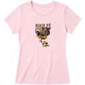 "Babylook MAIS FÉ" Blusa Baby Look
