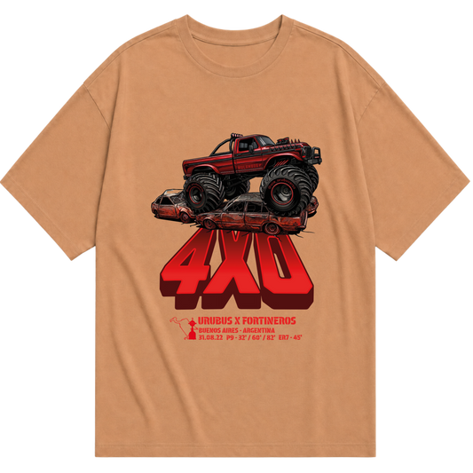 "4x0 velez" Camiseta Oversized Básica