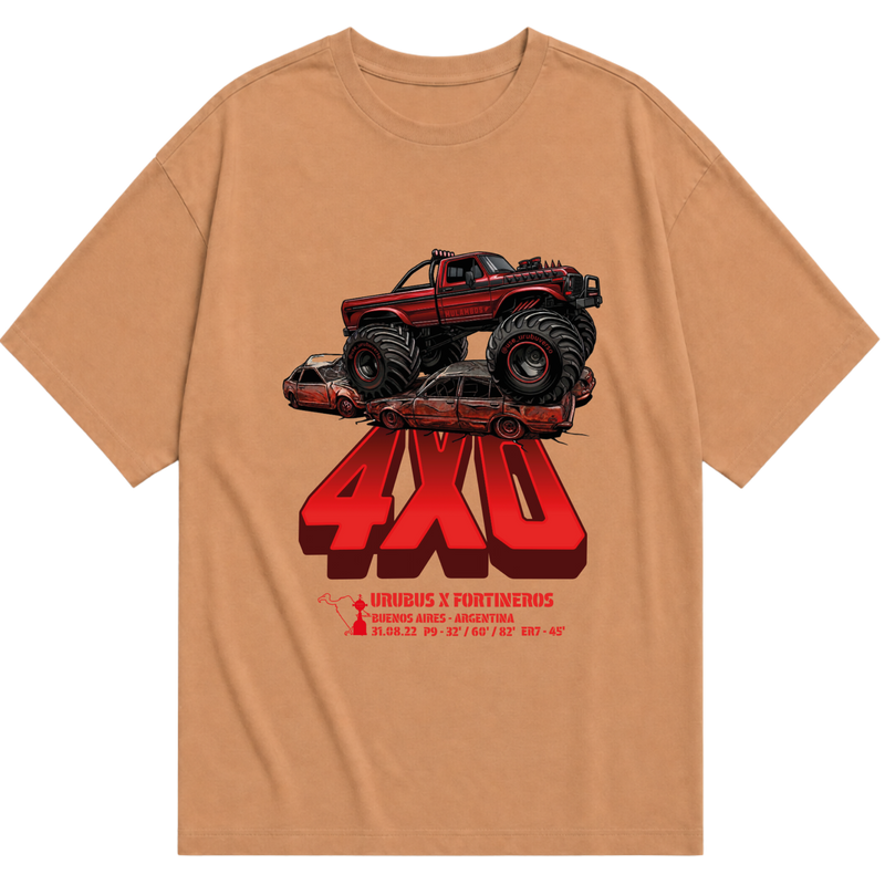"4x0 velez" Camiseta Oversized Básica