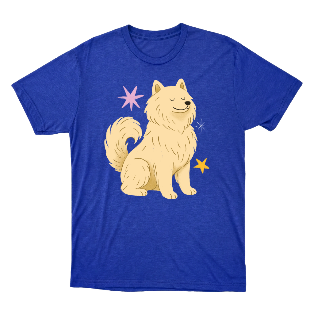 "samoieda" Camiseta Básica Unissex