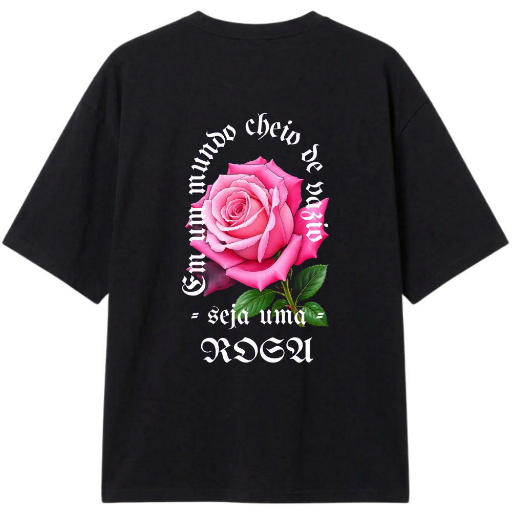 "Rose moriban" Camiseta Oversized Classic