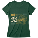 "Baby Look Onde está seu coração MT 6:21 | Coleção Marcas" Blusa Baby Look