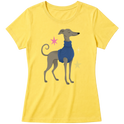 "Galgo italiano" Blusa Baby Look