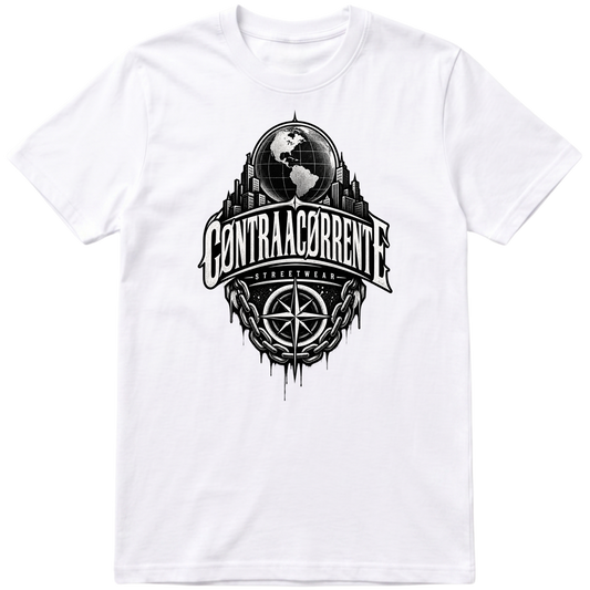 "Camiseta Classic #007 - CØNTRAACØRRENTE" Camiseta regular básica