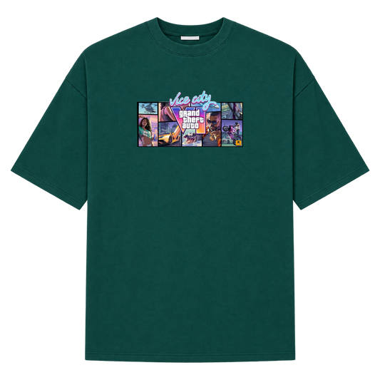 "VCT" Camiseta Oversized Suedine 220g