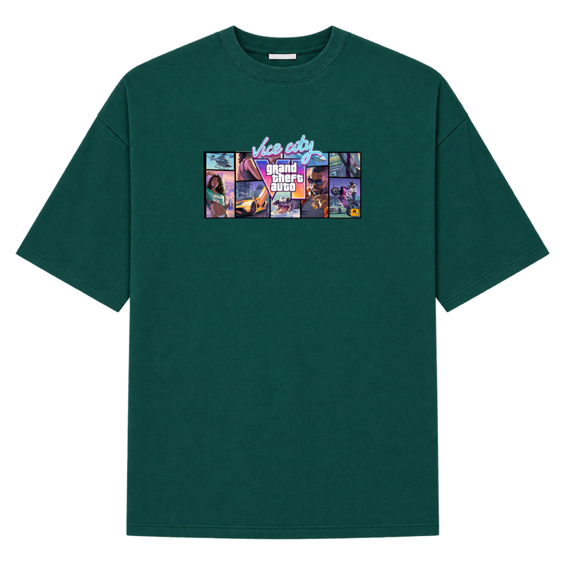"VCT" Camiseta Oversized Suedine 220g