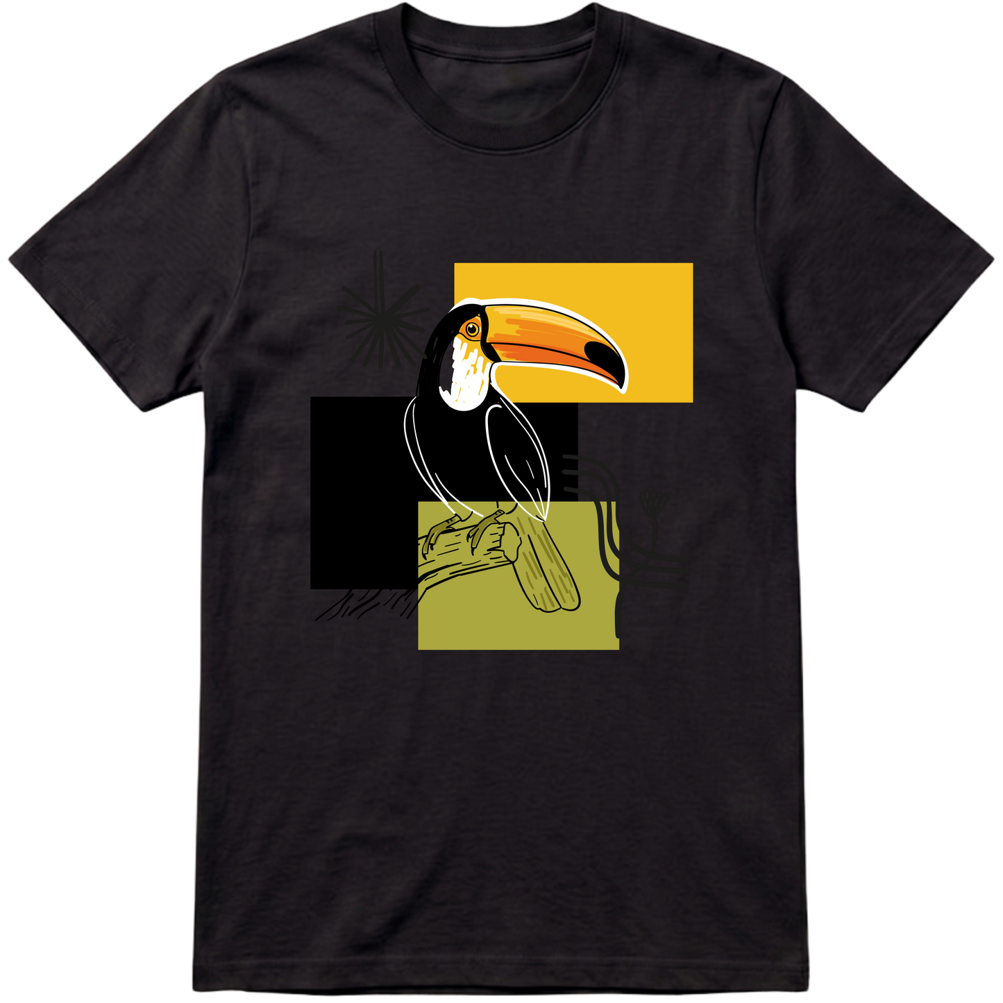 "Tucano - cores" Camiseta Premium Unissex Bunker Studios