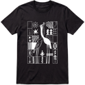 "Seriema - camiseta escura" Camiseta Premium Unissex Bunker Studios