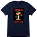 "Capivara Rock & Roll  DTG" Camiseta Premium Unissex