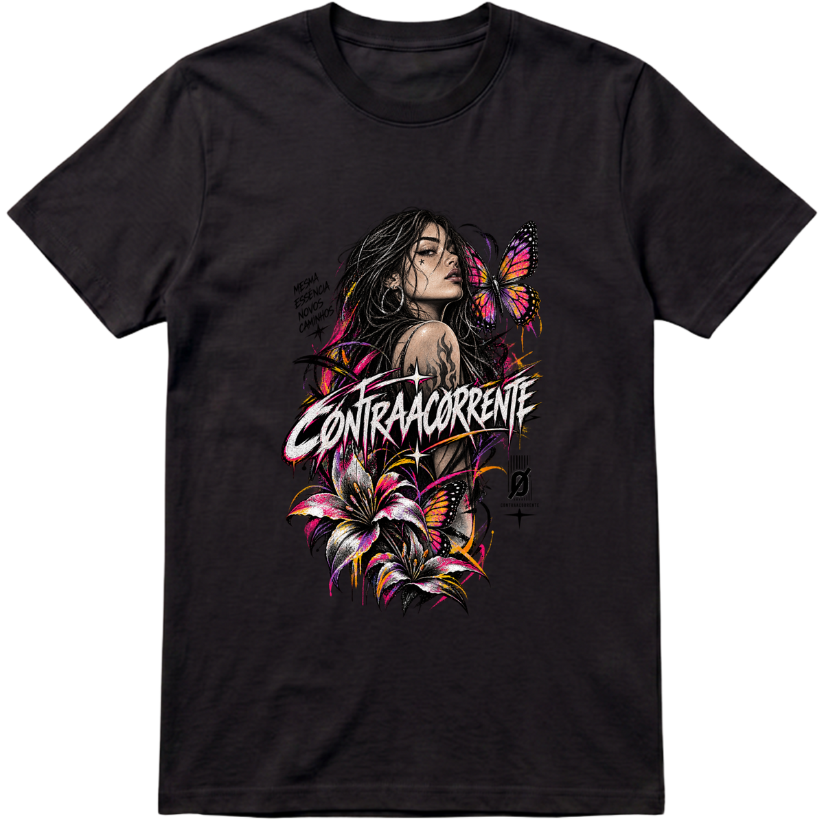 "Regular Essential #038 - CØNTRAACØRRENTE" Camiseta Premium Unissex Bunker Studios