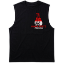 "Camiseta oversized estampa de boxe" Tank Top Machão Suedine