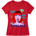 "Camiseta - Sob efeito de Ritalina" Blusa Baby Look
