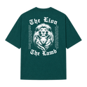 "The Lion The Lamb" Camiseta Oversized Suedine 220g