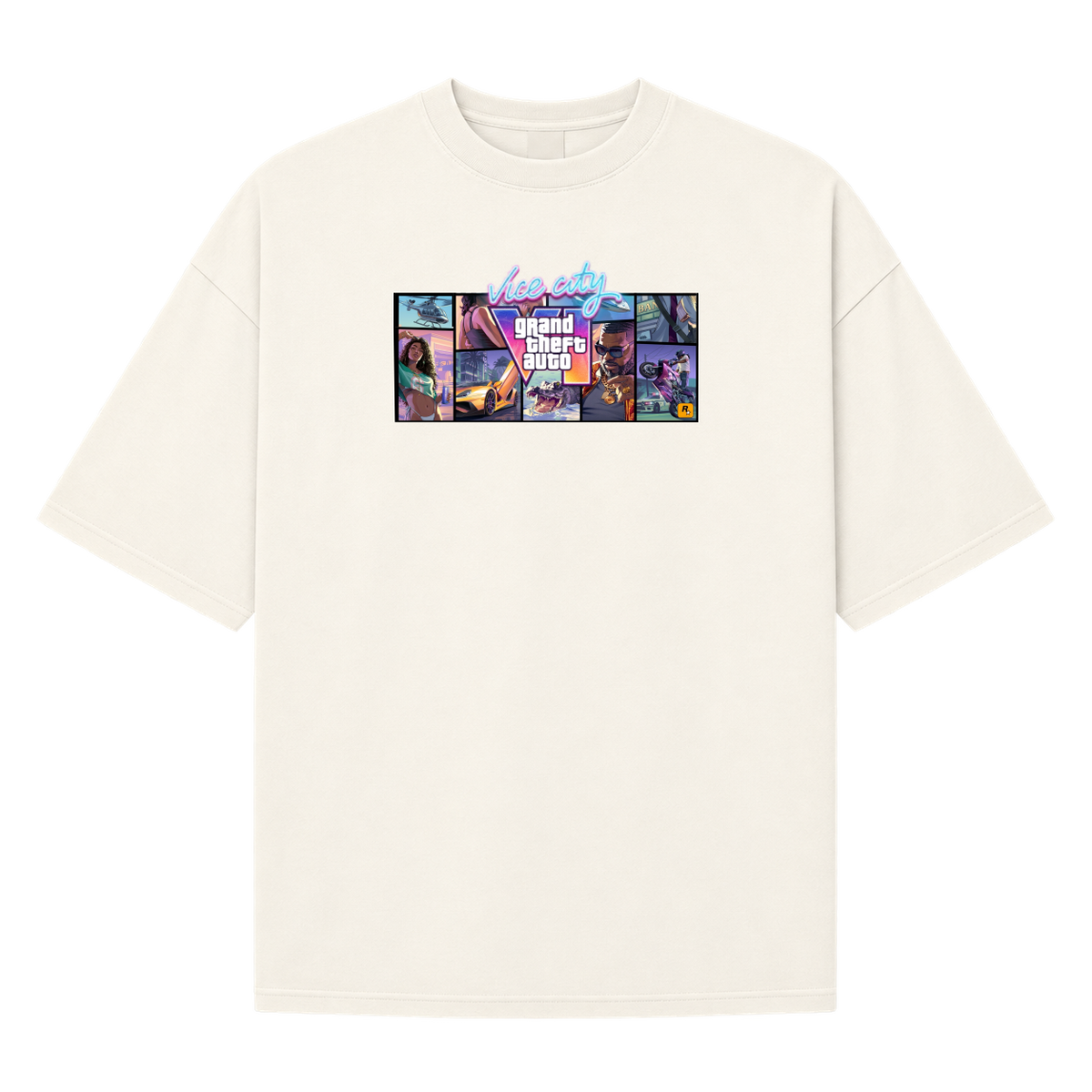 "VCT" Camiseta Oversized Suedine 220g