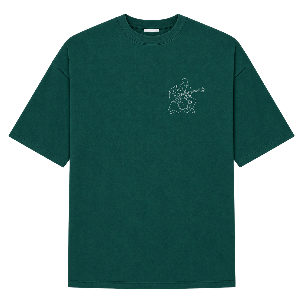 "VIOLÃO MAZIN SILVA" Camiseta Oversized Suedine 220g
