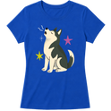 "Husky siberiano" Blusa Baby Look
