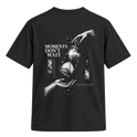 "Camiseta Regular Suedine - No Time to Waste" Camiseta Regular Suedine
