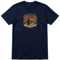 "Estampa DEUS FÉ E LIDA" Camiseta regular básica