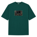 "QUAD CORTEX" Camiseta Oversized Suedine 220g