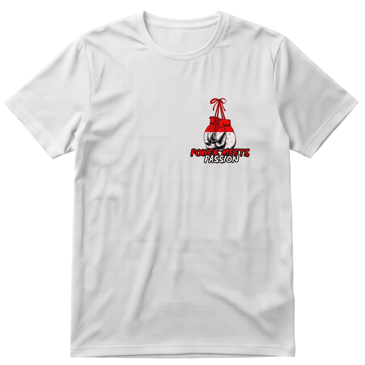 "Camiseta oversized estampa de boxe" Camiseta Regular Poliamida UV