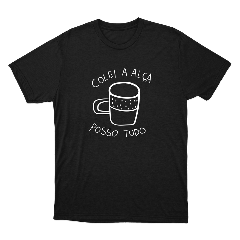 "Colei a alça 2" Camiseta Básica Unissex