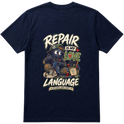 "Repair Ecohumor" Camiseta regular básica