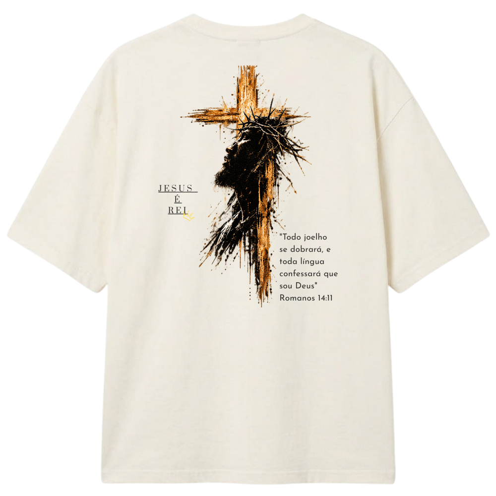"Rei dos Reis" Camiseta Oversized Classic