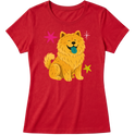 "Chow chow" Blusa Baby Look