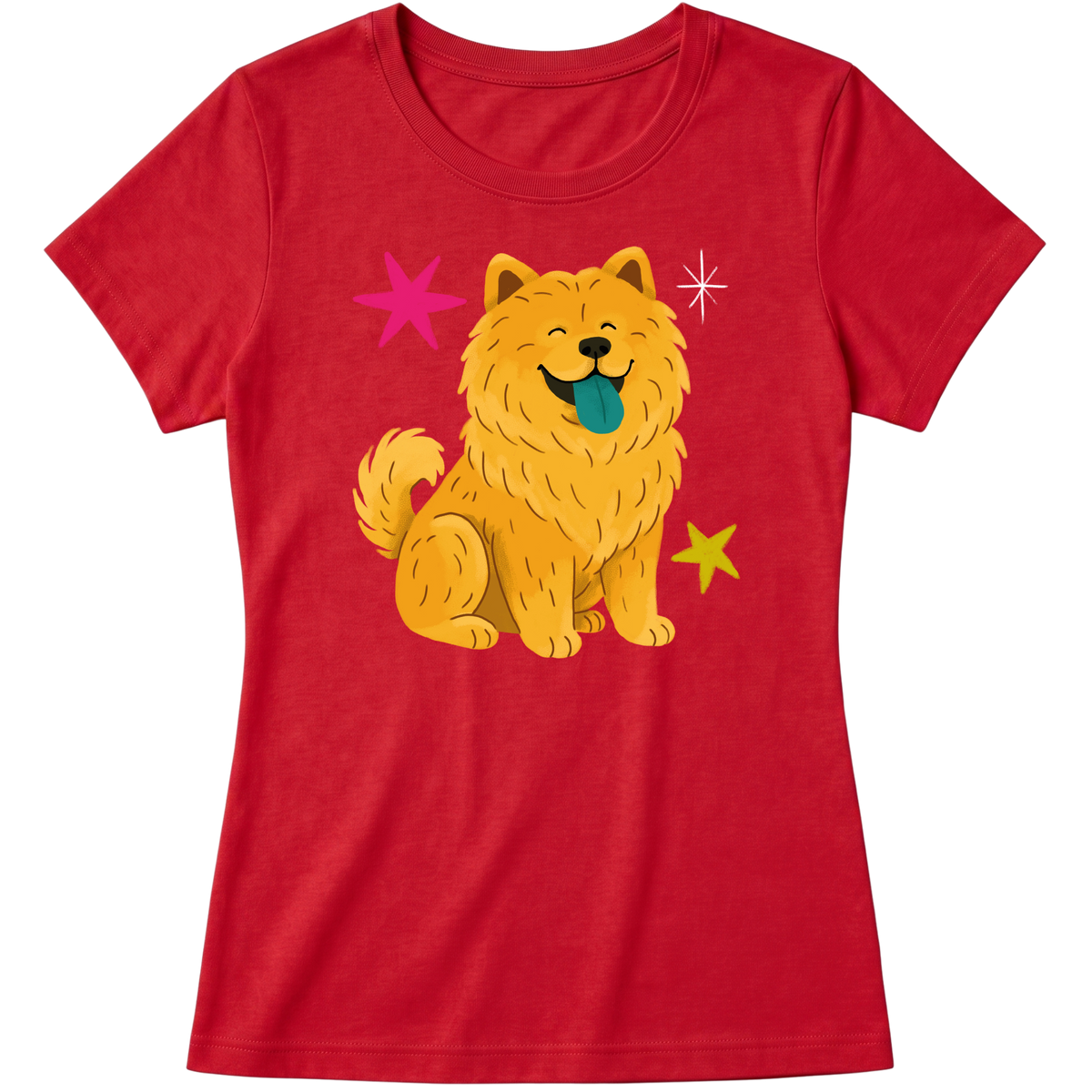 "Chow chow" Blusa Baby Look
