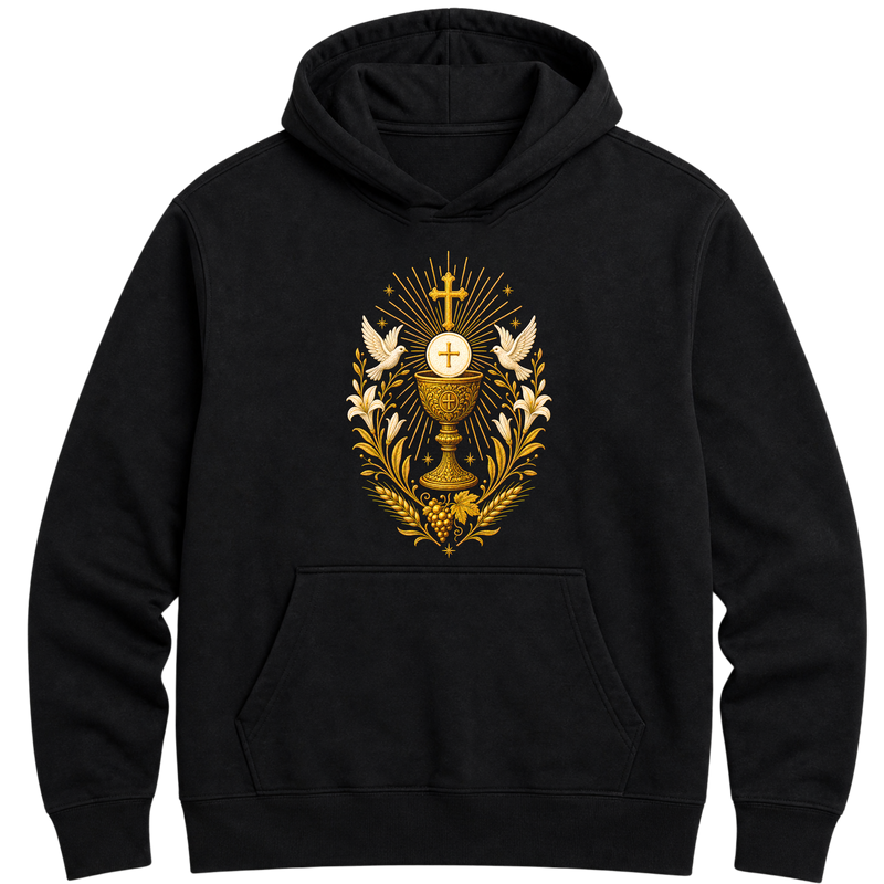 "Cristão Católico Eucaristia EC01" Moletom Premium