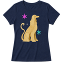 "Galgo Afegão" Blusa Baby Look