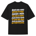 "Bebeto loteria Camiseta Oversized Suedine 220g" Camiseta Oversized Suedine 220g