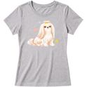 "lhasa apso" Blusa Baby Look