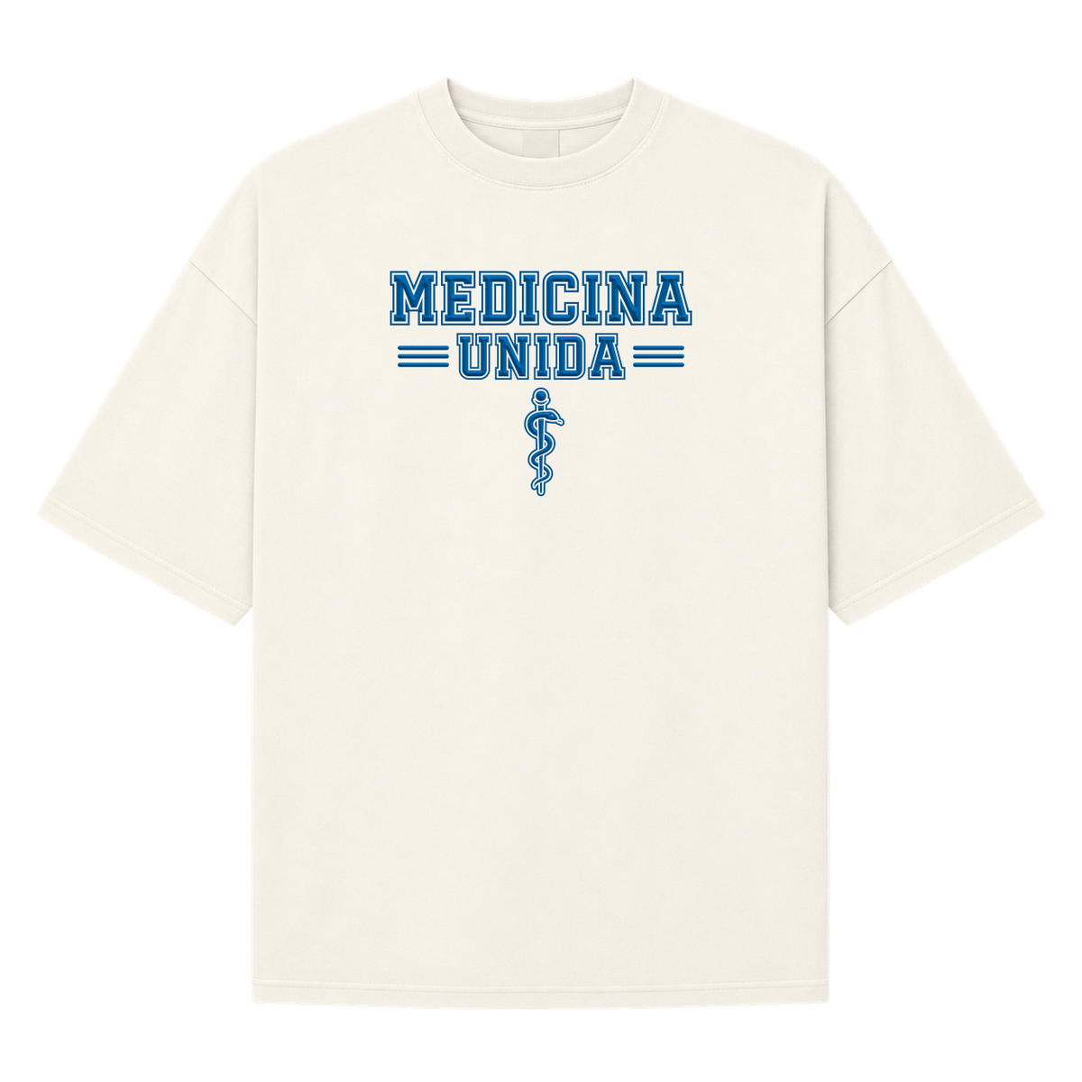 "F&C Medicina Unida" Camiseta Oversized Suedine 220g