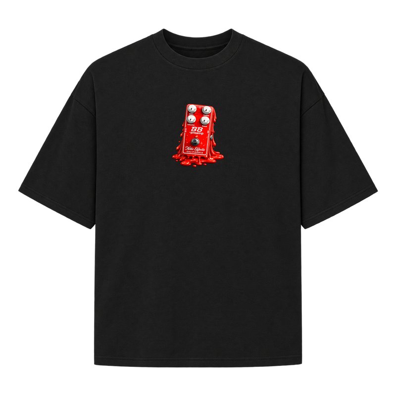 "PEDAL BB PREAMP MAGNUS VINICIUS" Camiseta Oversized Suedine 220g