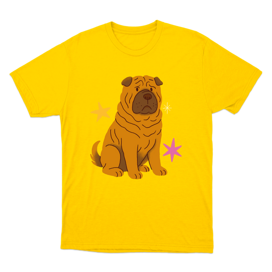 "Sharpei" Camiseta Básica Unissex